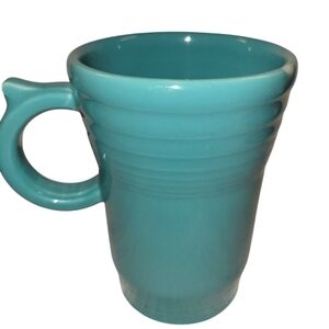 Fiesta Kohls Latte Mug Retired Turquoise